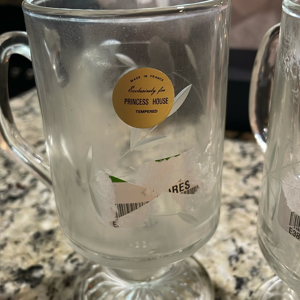 Vintage glassware Princess House